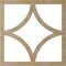 Ekena Millwork Statesman Wood Fretwork Pierced Ceiling Medallion, Birch, 38"OD x 24 1/4"ID x 3/8"T CMWP38X38X0375STBI - alternate 2